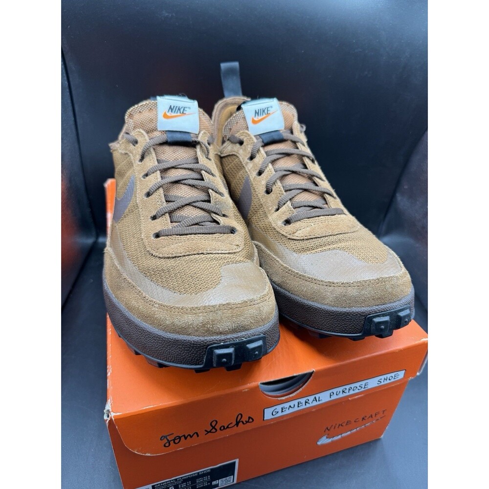 Nike x Tom Sachs NikeCraft General Purpose Shoe 'Brown' Men’s 14 / Women’s 15.5 - Picture 2 of 16